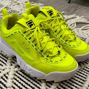 Neón Fila Sneakers